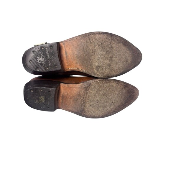 El General Botines Brown Western Cowboy Ankle Boots Men's US 9  Mexico 27 - Picture 11 of 16